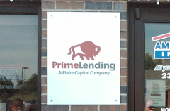Prime Lending 20" x 26" Metal Sign